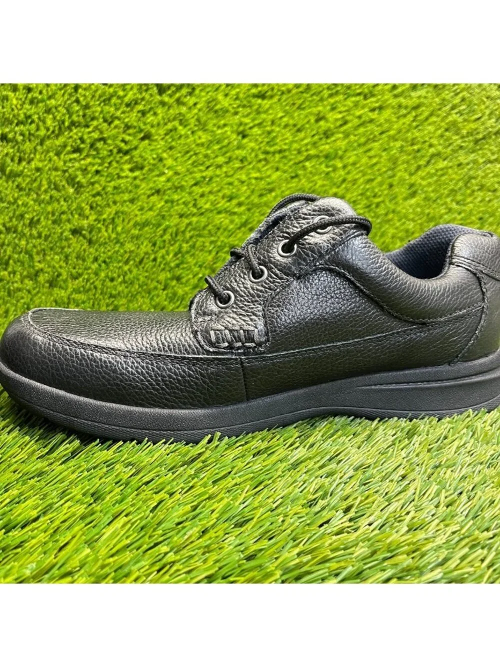 Nunn Bush Cam Mens Size 9 Black Casual Classic Leather Moc Toe Oxford Shoes